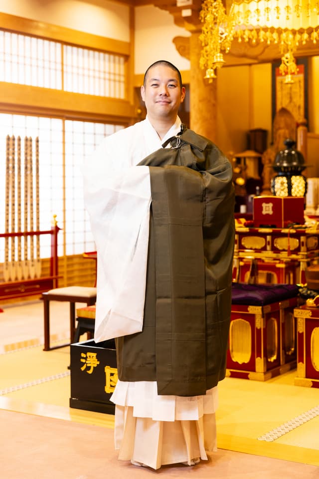 住職 大島 啓慈